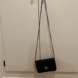 Black handbag